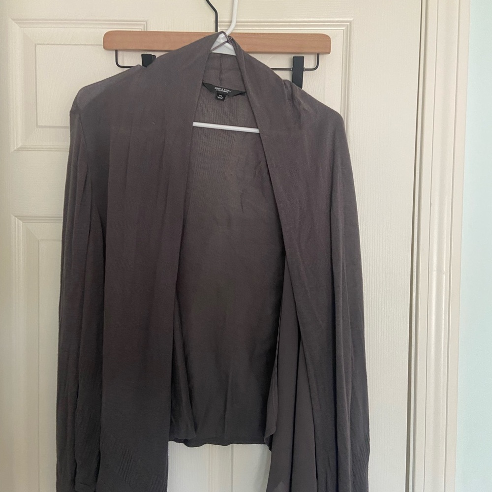 Womens light weight cardigan simply Vera Verawang size XL dark grey